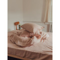 Комплект постільної білизни з вареного льону Leglo Lace5